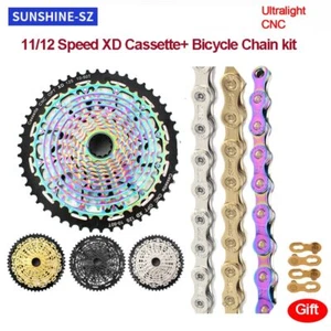 MTB XD Cassette 12 Speed Bike Fly Freewheel Bicycle Sprocket Chains For SRAM XG - Picture 1 of 25