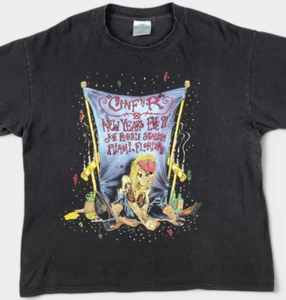 Vintage Guns N Roses Shirt Men's XL New Years Eve 1991 w/Soundgarden Brockum - Picture 1 of 11