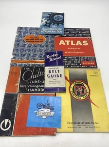 Lot Of Vintage Automobile Catalogs From The 1940’s & 1950’s Esso Atlas Chilton + - Picture 1 of 23