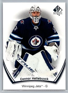 2021-22 SP Authentic #62 Connor Hellebuyck Winnipeg Jets - Picture 1 of 2