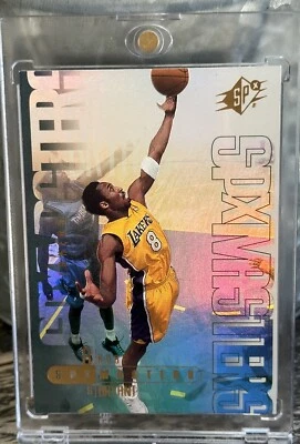 KOBE BRYANT Card Rare REFRACTOR Holo Foil  Insert SP AUTHENTIC Lakers Jersey #8 - Image 1 of 4