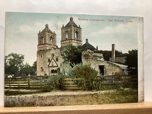 Mission Concepcion: San Antonio, TX - Vintage Postcard - Picture 1 of 3