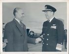 1954 Admiral Arthur Radford Vorsitzender Joint Chiefs Staff General Paul Ely Foto
