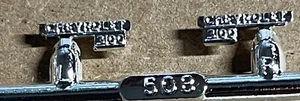 AMT 50 vntge chevrolet 3100 scala pickup 1/25 (emblema del cappuccio laterale) senza scatola - Foto 1 di 2