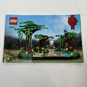 LEGO : Jane Goodall Tribute (40530) - Instructions Only - Picture 1 of 5
