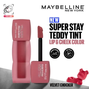 Maybelline New York Superstay Teddy Tint Lip & Cheek Color - Velvet Choker (5ml) - Picture 1 of 3
