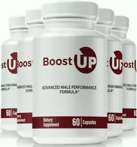 (5 Pack) BoostUp for Men, Boost Up Male Performance, Test Booster Capsules - Picture 1 of 8