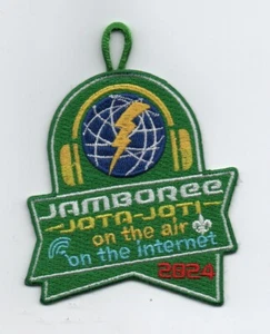 Parche de premio 2024 "Jamboree On the Air/Internet", respaldo "Desde 1910", ¡como nuevo! - Imagen 1 de 1
