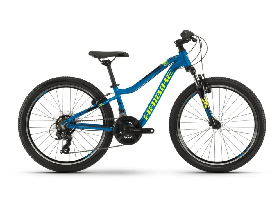 HAIBIKE SEET HardFour 1.0 24 Zoll 21-Gang Kinderrad RH30 blau 2022 | 4100030930 - Bild 1 von 1