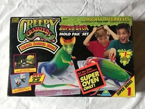SUPER RARE 1994 Creepy Crawlers Super Oven Mold Pak MIGHTY MEGA PESTS New Sealed - Picture 1 of 3