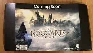 Hogwarts Legacy Coming Soon GameStop Werbung Display Poster - Bild 1 von 1