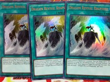 Yugioh Dragon Revival Rhapsody X3 Ultra LC06-EN004 Lightly Played Playset