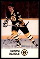 1988-89 ESSO NHL ALL-STAR COLLECTION RAY BOURQUE BOSTON BRUINS #NNO