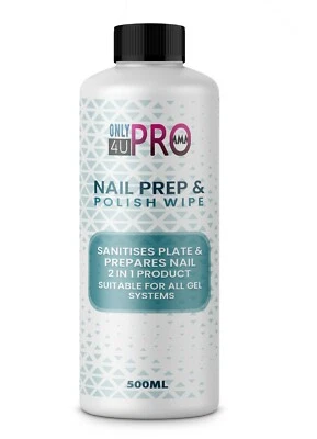 MYLEE 2021 NEW Prep And Wipe Nail Gel Polish Cleanser Cleaner UV LED Manicure 500ml