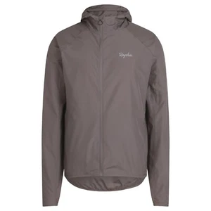 NEW Rapha Men's Commuter Lightweight Hooded Jacket Size XS X-Small Mushroom - Picture 1 of 9