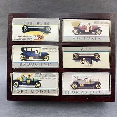 Vintage Miniature Ford Model T Victoria Real Brougham ￼Thomas Flyer Display ￼set - Image 1 of 4
