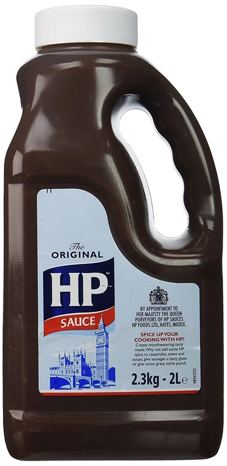 HP FOODS HP Original Brown Sauce Catering size -2 Liter, Free Shipping, USA Seller