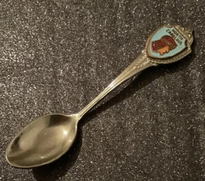 SELTENER NORTH CAROLINA INDIANERKOPF TOP SILBER VINTAGE SOUVENIR LÖFFEL C LADEN MEHR - Bild 1 von 6