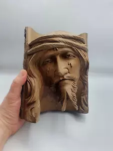 Vintage Wooden Hand Carved Jesus Christ Statue - Picture 1 of 12