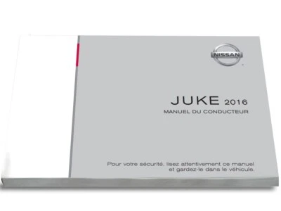Nissan Juke 2014 - 2019+Radio Notice d'Utilisation Français