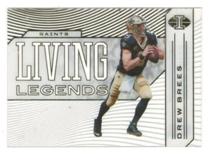 Drew Brees 2020 Panini Illusions Living Legends #6 Insert Card - Picture 1 of 2