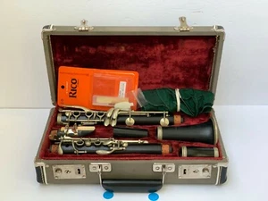 NATIONAL Clarinet orchestral woodwind Vintage musical instrument - Picture 1 of 9