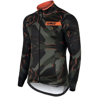 Zimco Pro Bike Jacket Cycling High Viz Jacket Winter Soft Shell Wind Jacket  - Image 1 of 4