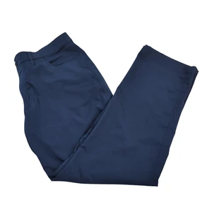Under Armour Pants Mens 40x32 Blue Performance Golf Pants Stretch - Picture 1 of 12