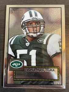2006 Topps Heritage Chrome #THC107 Jonathan Vilma NY Jets serial /1952 - Picture 1 of 2