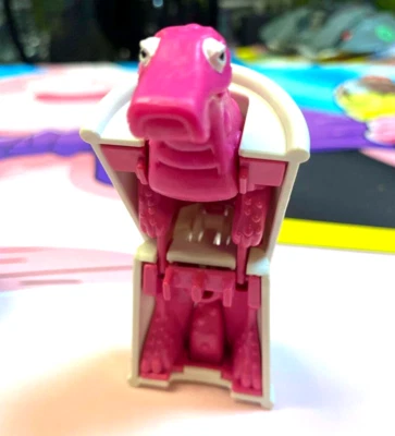 McDonald's 1990 Happy Meal juguete intercambiable -- bebida refresco taza dinosaurio HF1-7 Foto 1 de 2