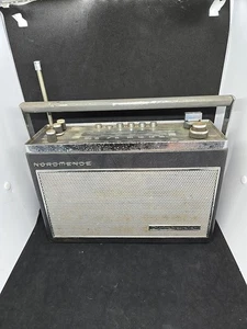 Vintage Nordmende Globetraveler Transistorradio West Germany Teile ungeprüft - Bild 1 von 6