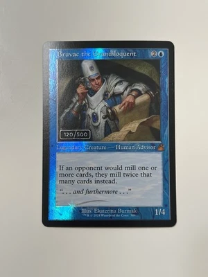 Bruvac the Grandiloquent - MTG -RVR serialized / serial numbered 120/500 - NM - Image 1 of 2