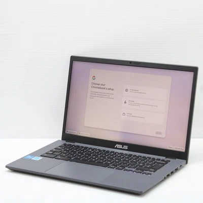 Asus Chromebook Plus 14 in Laptop Intel i3 1215U 8GB RAM 128GB SSD Chrome OS - Image 1 of 4