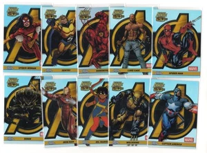 2025 Topps Marvel Chrome New Avengers 20th Ann REFRACTOR COMPLETE SET 1-10 - Bild 1 von 1