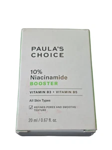 Paula's Choice 10% Niacinamide Booster 20ml Vitamin B3 + B5 Full Size – New - Picture 1 of 5