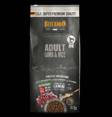 Belcando Adult LAMB & Rice 12,5 kg Trockenfutter Hundefutter M-XL Lamm Reis - Bild 1 von 3