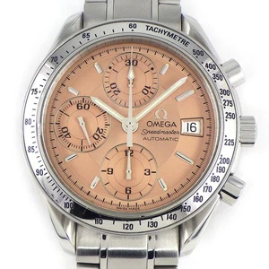 Reloj OMEGA Speedmaster 3513.60 Japón Edición Limitada Esfera Rosa SS AT - Imagen 1 de 12