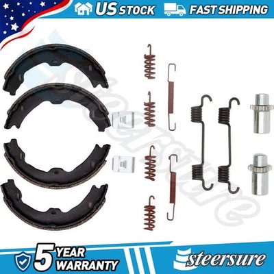 Kit de herrajes de freno de estacionamiento para Mercedes-Benz CL550 2007-2010 Foto 1 de 2