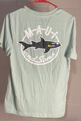 MAUI AND SONS Giant Shark T-SHIRT MENS SIZE Small VERY COOL 🔥 - Image 1 of 4