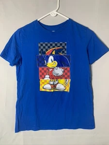 Boy's Old Navy Size XL 14-16- Blue Short Sleeve Sonic Tee-Shirt Top - Picture 1 of 3