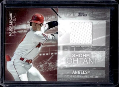 2020 Topps Update Shohei Ohtani Major League Material Jersey #MLM-OHT Angels - Image 1 of 2
