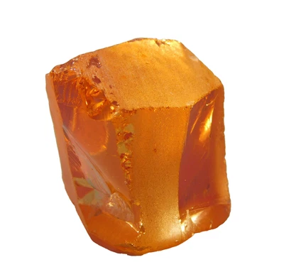 美丽 437.0 克拉天然橙色锆石粗糙宝石柬埔寨 — 第 1/4 张图片