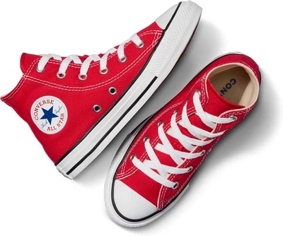 Top alto Converse Chuck Taylor All Star para niños, rojo, 11,5 niño pequeño Foto 1 de 4