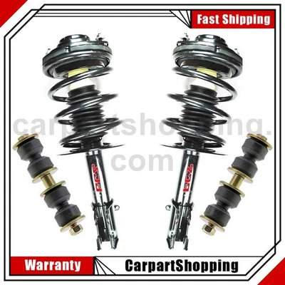 Conjunto de resorte helicoidal Struts eslabones de barra estabilizadora para Plymouth Neon 2,0 L 1997 1996 Foto 1 de 4