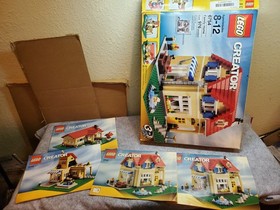 LEGO 6754 Creator 3-in-1 Family Home House 100% Complete with Box and 4 Manuals