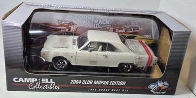 1968 Dodge Dart GTS Campbell Collectibles Diecast 1:18 Car - White - Image 1 of 4