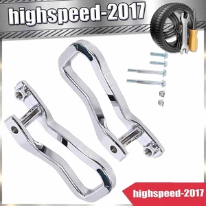 Front Chrome Tow Recovery Hooks w/ Bolts for 2019-2022 GMC Sierra 1500 84195902 - Picture 1 of 13