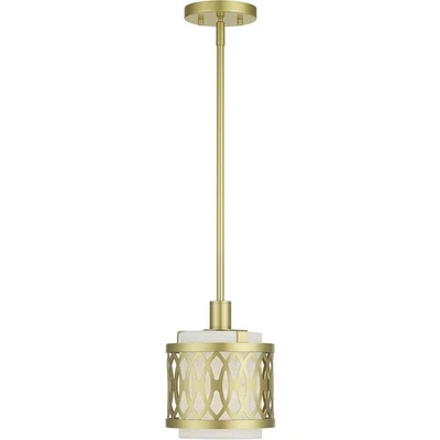 Livex Lighting 53439-33 Vistaview Mini Pendant Soft Gold - Image 1 of 4