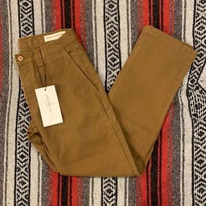 Neu Herren Grown And Sewn Foundation Tabak Arbeitshose Größe 29 Maße 29x30 USA - Bild 1 von 12