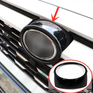 For Toyota RAV4 2019-2024 Bright black abs Front Emblem Badge Frame Trim 1x - Imagen 1 de 8